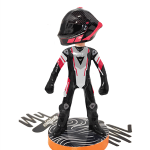 Figura individual piloto moto Gp Vestimenta Profesional