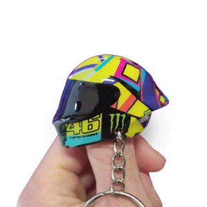 Llavero casco 3D V.ROSSI