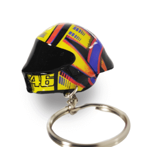 Llavero mini casco 3D V.ROSSI